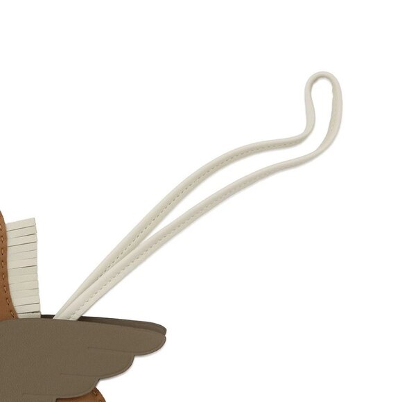 HERMES Rodeo Pegasus Size MM Lambskin Gold/Etoupe/Craie - Picture 5 of 7